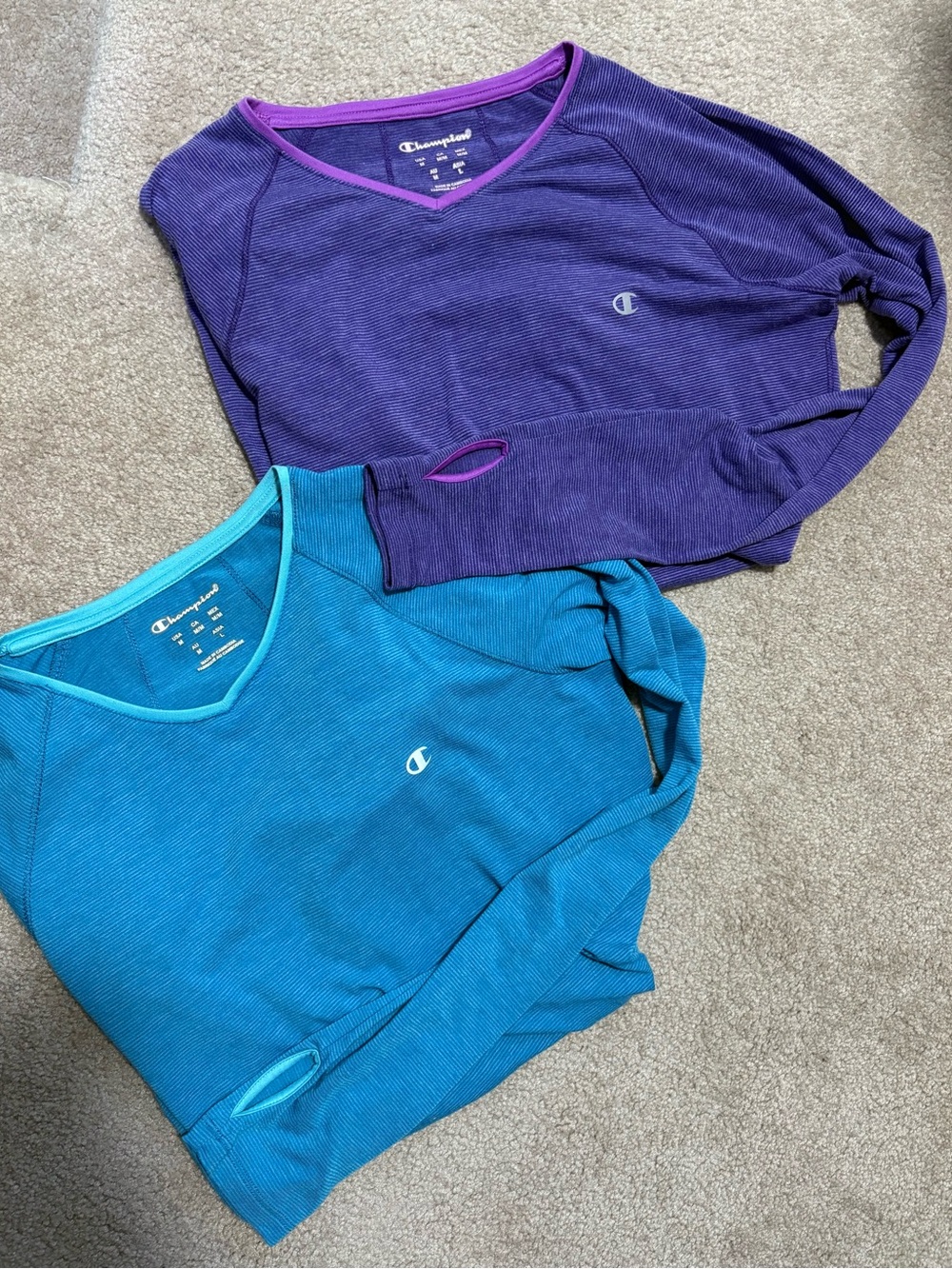 Champion long sleeve shirts